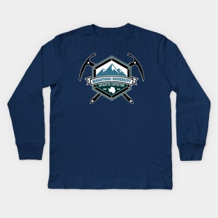 Miskatonic University Antarctic Expedition Kids Long Sleeve T-Shirt